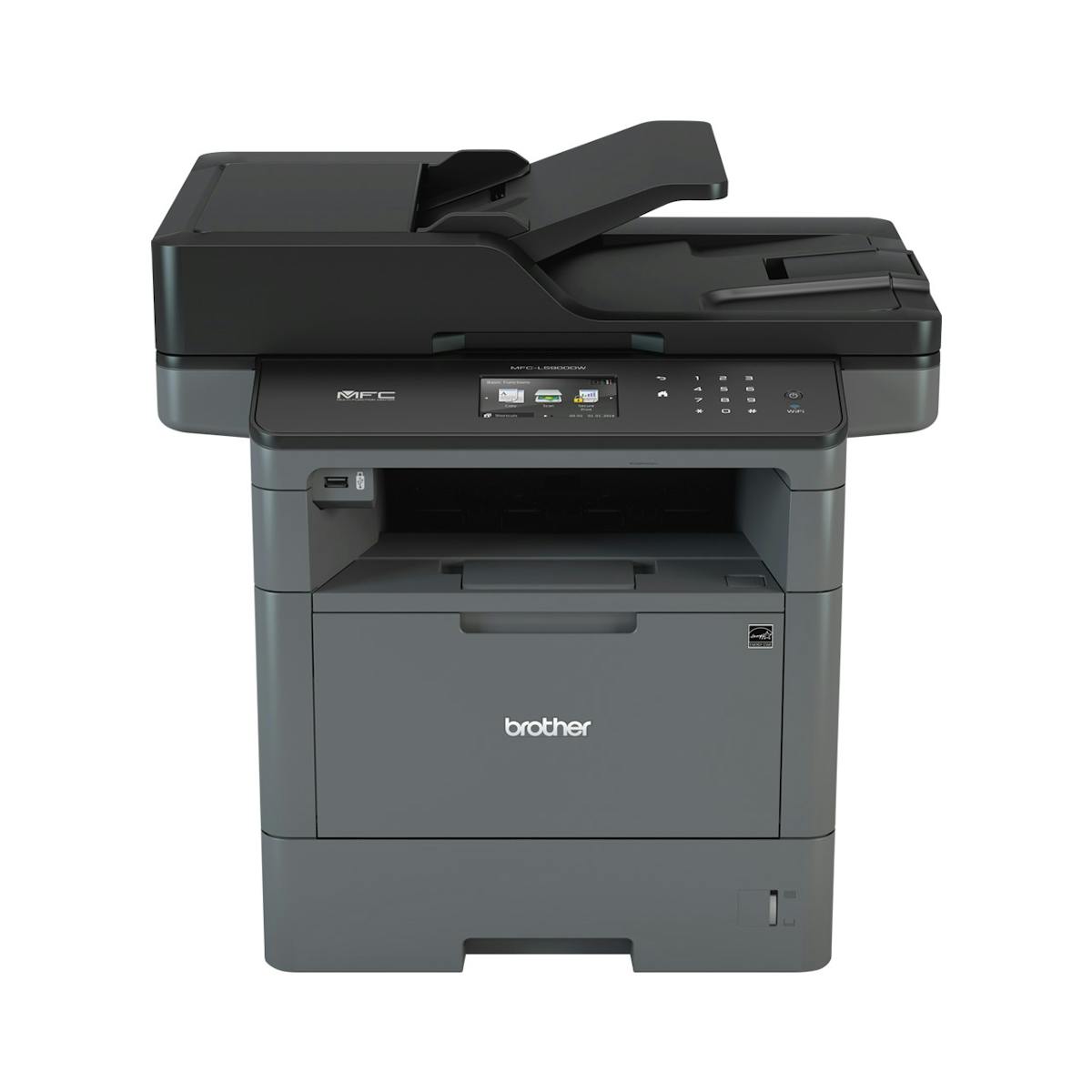 front of printer